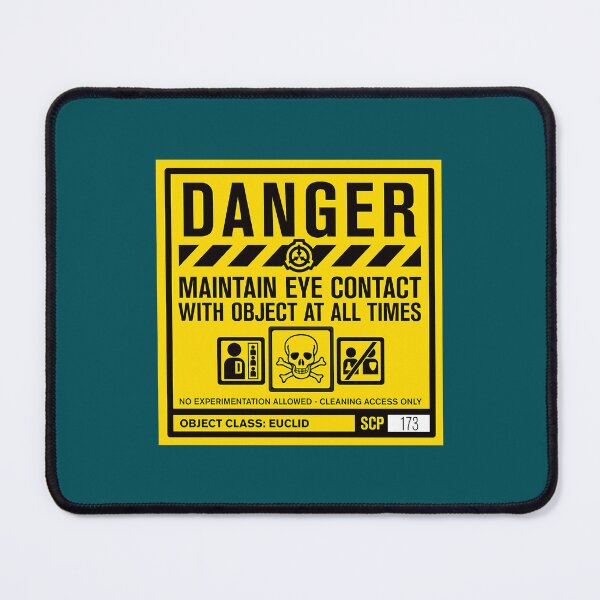 Item preview, SCP 173 Warning Sign designed and sold by StandleyCorin.