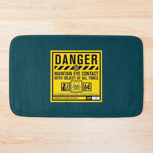 Item preview, SCP 173 Warning Sign designed and sold by StandleyCorin.