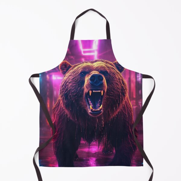 Artikelvorschau, Jaguar Bear Lion Tiger Futuristic Neon Collection entworfen und verkauft von BrandonArtWorld.