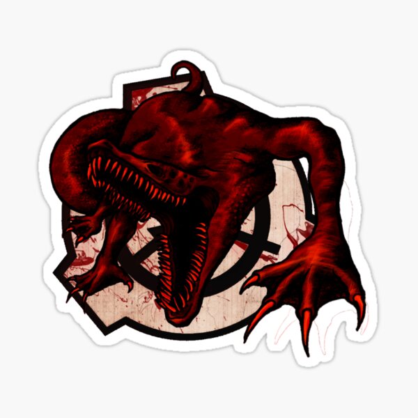 Plush SCP-939 sticker Sticker for Sale by AgentKulu