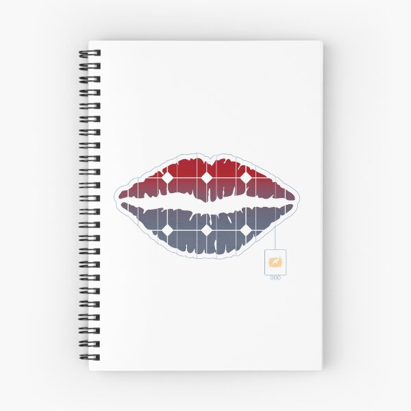 Item preview, SOLAR PANEL POWER RED HOT LIPS designed and sold by Madjack Tees Kiwi SuperStore.