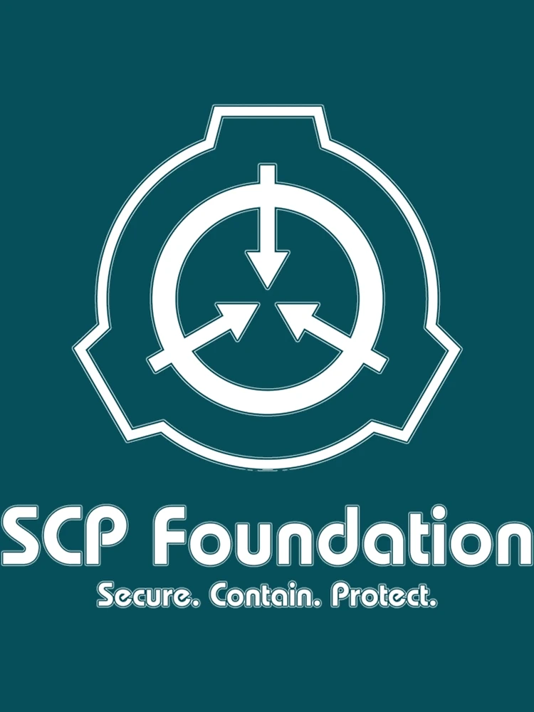 SCP Foundation White Logo Greeting Card by Harbud Neala