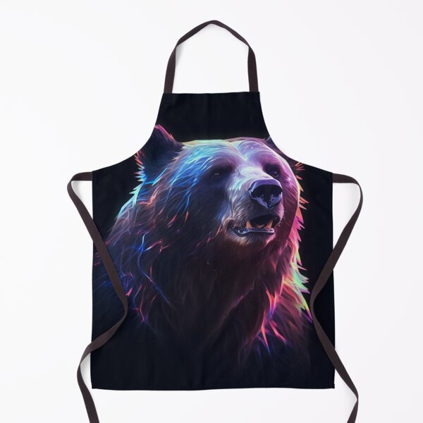 Artikelvorschau, Jaguar Bear Lion Tiger Futuristic Neon Collection entworfen und verkauft von BrandonArtWorld.