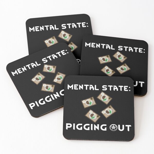 Item preview, Rimworld Mental State Pigging Out designed and sold by gilbertgraham.