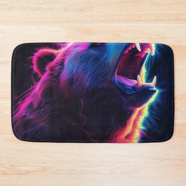 Item preview,  Jaguar Bear Lion Tiger Futuristic Neon Collection designed and sold by BrandonArtWorld.