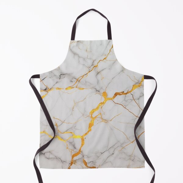 Item preview, Elegant White Marble with Gold Streaks designed and sold by SweetWhiskers.