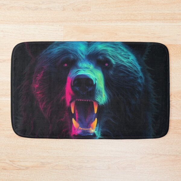 Item preview,  Jaguar Bear Lion Tiger Futuristic Neon Collection designed and sold by BrandonArtWorld.