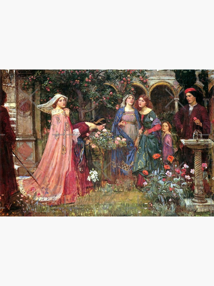 The Enchanted Garden - John William Waterhouse 