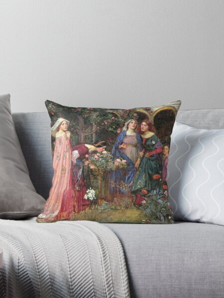 Item preview, The Enchanted Garden - John William Waterhouse  designed and sold by forgottenbeauty.