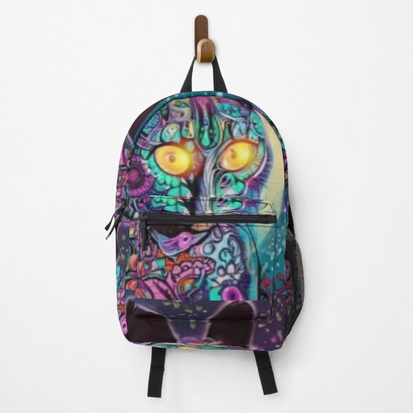 Item preview, Glowing eyed graffiti cat designed and sold by aginlow.