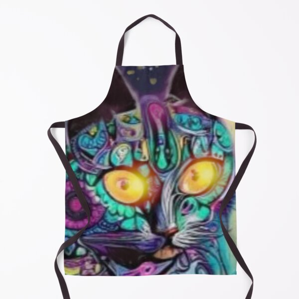 Item preview, Glowing eyed graffiti cat designed and sold by aginlow.