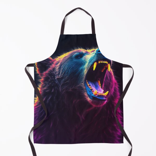 Artikelvorschau, Jaguar Bear Lion Tiger Futuristic Neon Collection entworfen und verkauft von BrandonArtWorld.