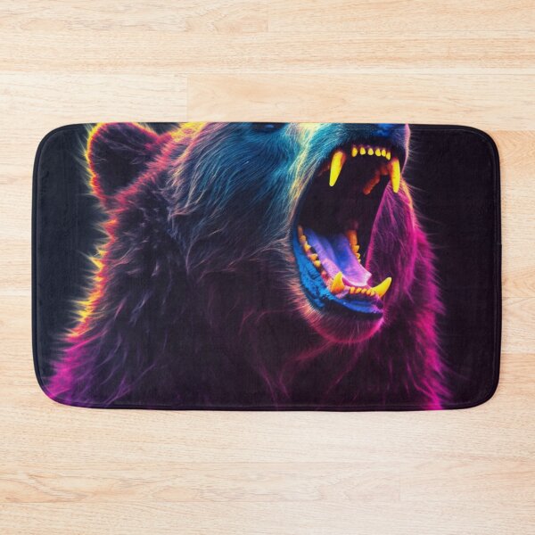 Item preview,  Jaguar Bear Lion Tiger Futuristic Neon Collection designed and sold by BrandonArtWorld.