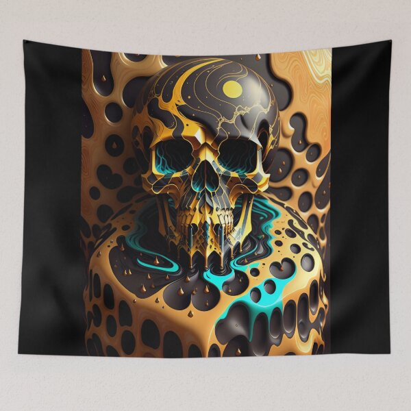 Artikelvorschau, Skull Illustration / GTIllustration300 entworfen und verkauft von Grafititee.