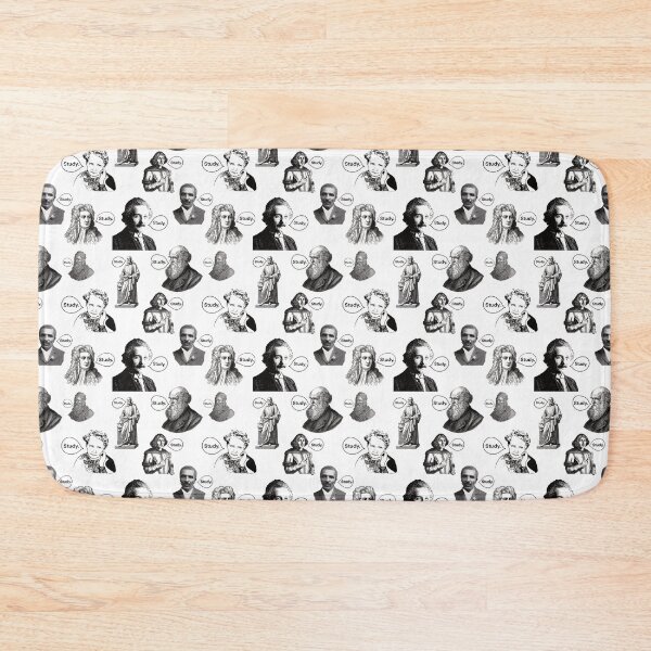 Item preview, Study Hard Pattern designed and sold by EmyBeeDesigns.