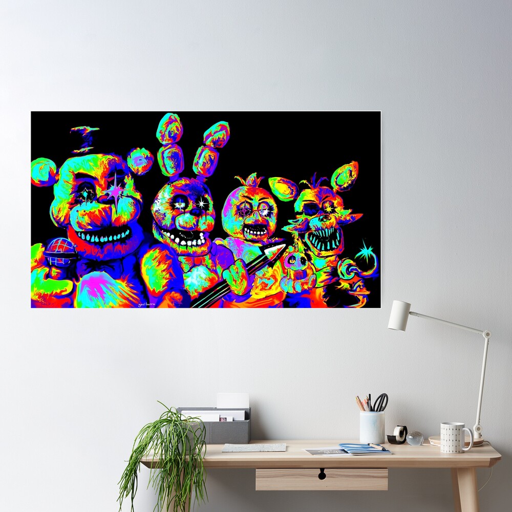 Fnaf Movie, Five Nights at Freddys movie Poster for Sale by ShopSouthKissi