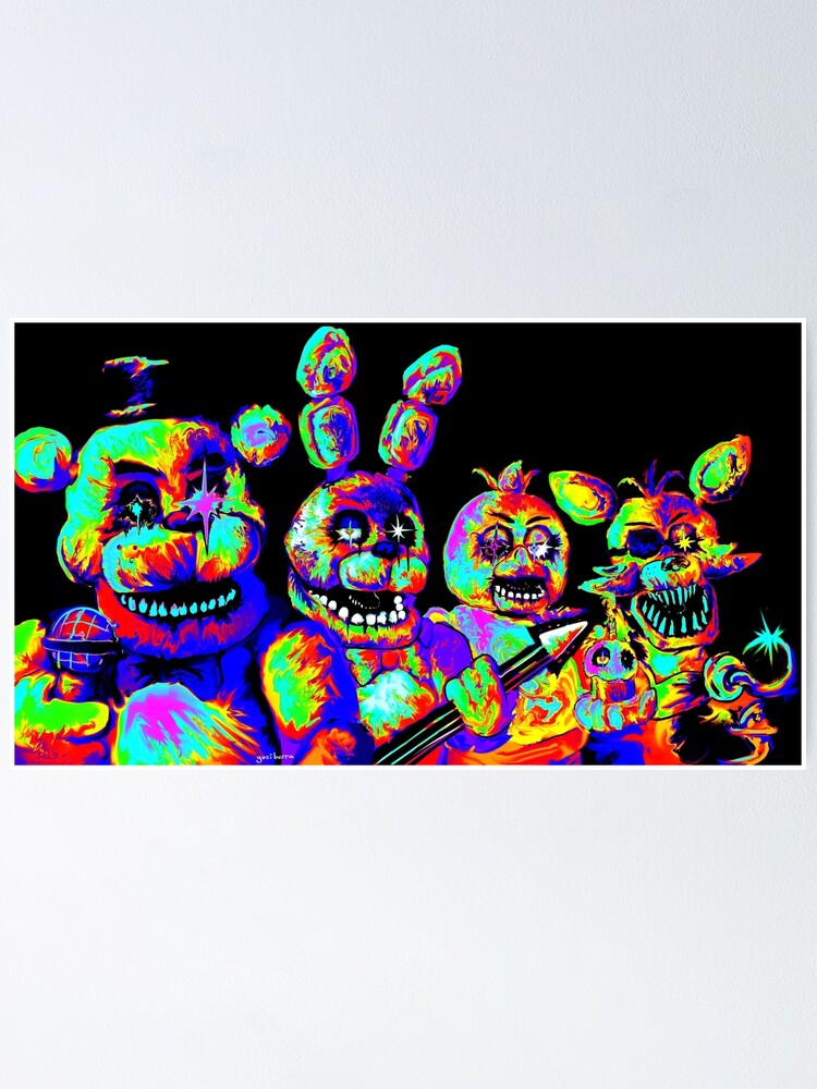 NEW 2023 Five Nights at Freddy's Movie Poster Gaming FNAF Movie Art Poster  USA