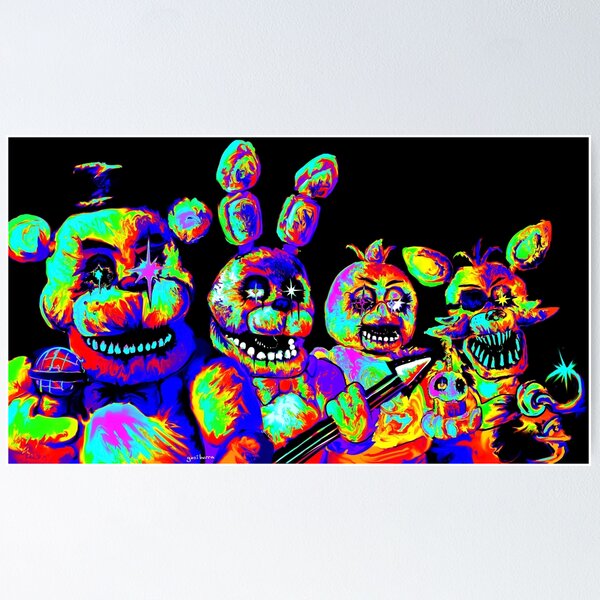 Reproduction Movie Poster five Nights at Freddy's, Home Wall Art