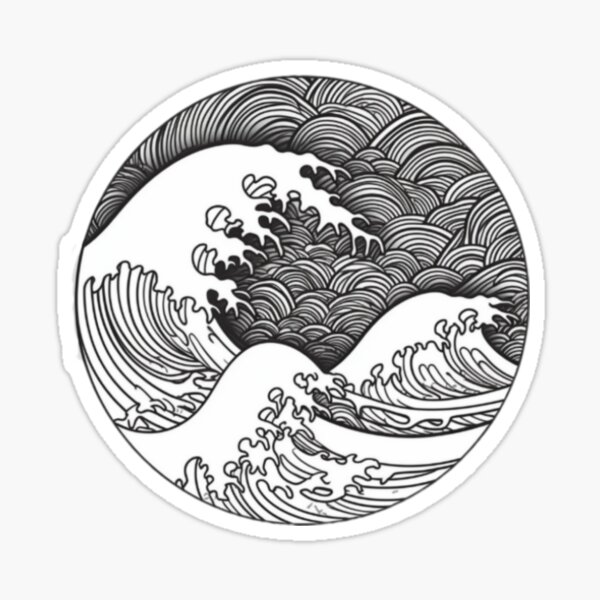 Great Wave Sticker