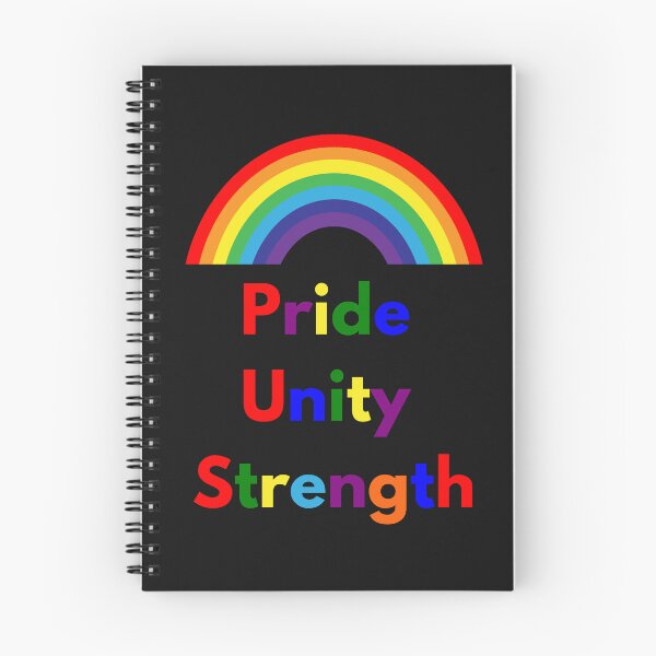 Item preview, Pride, Unity, Strength with Rainbow designed and sold by OneFineGem.