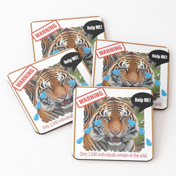 Item preview, Bengal Tiger, recycle, reuse, renew, rethink designed and sold by Adapatterns.