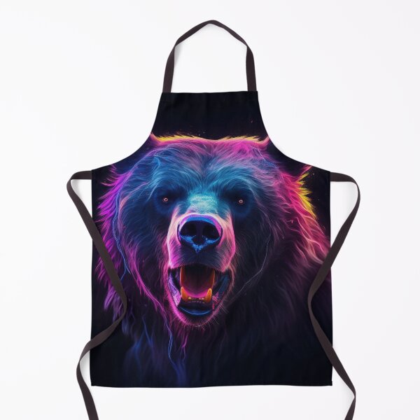 Artikelvorschau, Jaguar Bear Lion Tiger Futuristic Neon Collection entworfen und verkauft von BrandonArtWorld.
