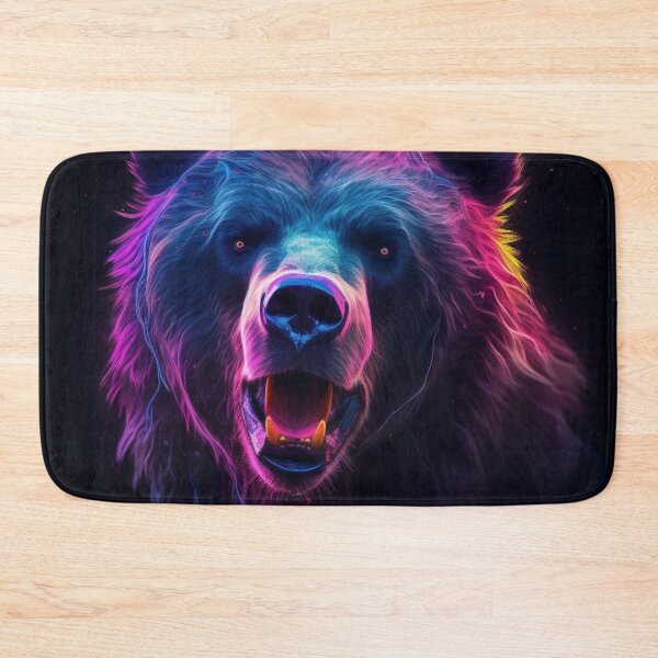 Item preview,  Jaguar Bear Lion Tiger Futuristic Neon Collection designed and sold by BrandonArtWorld.