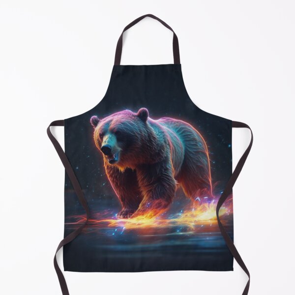 Artikelvorschau, Jaguar Bear Lion Tiger Futuristic Neon Collection entworfen und verkauft von BrandonArtWorld.