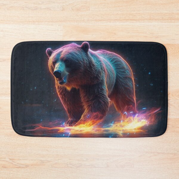 Item preview,  Jaguar Bear Lion Tiger Futuristic Neon Collection designed and sold by BrandonArtWorld.