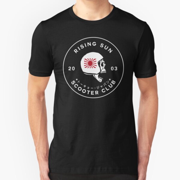 Rising Sun Scooter Club Tokyo Slim Fit T-Shirt