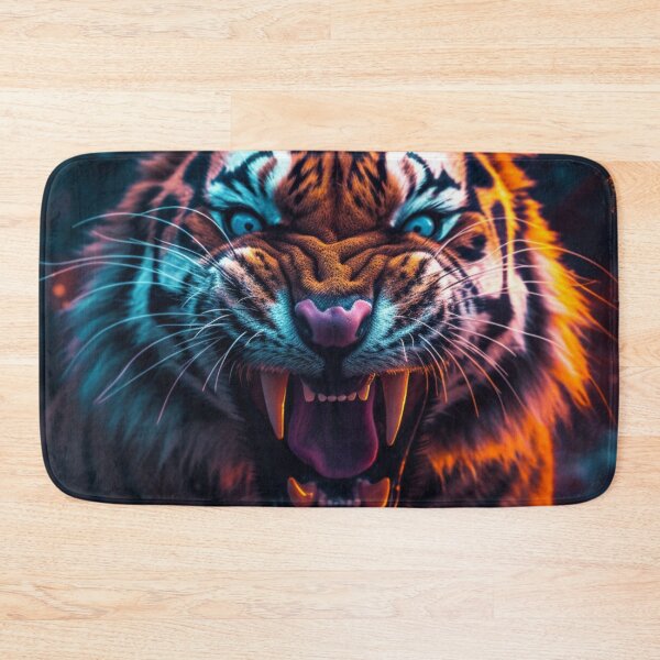 Item preview,  Jaguar Bear Lion Tiger Futuristic Neon Collection designed and sold by BrandonArtWorld.
