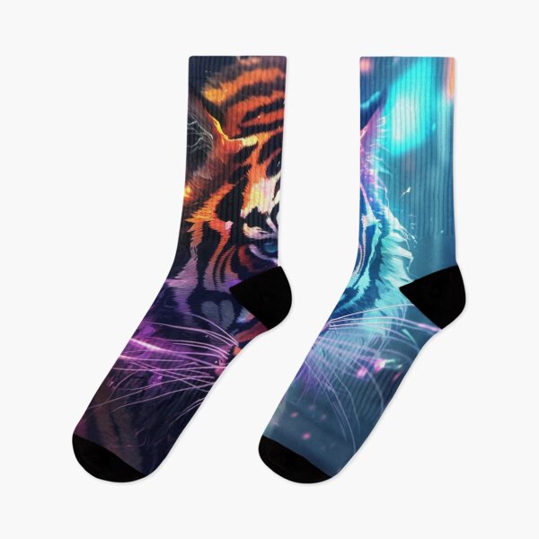 Item preview,  Jaguar Bear Lion Tiger Futuristic Neon Collection designed and sold by BrandonArtWorld.