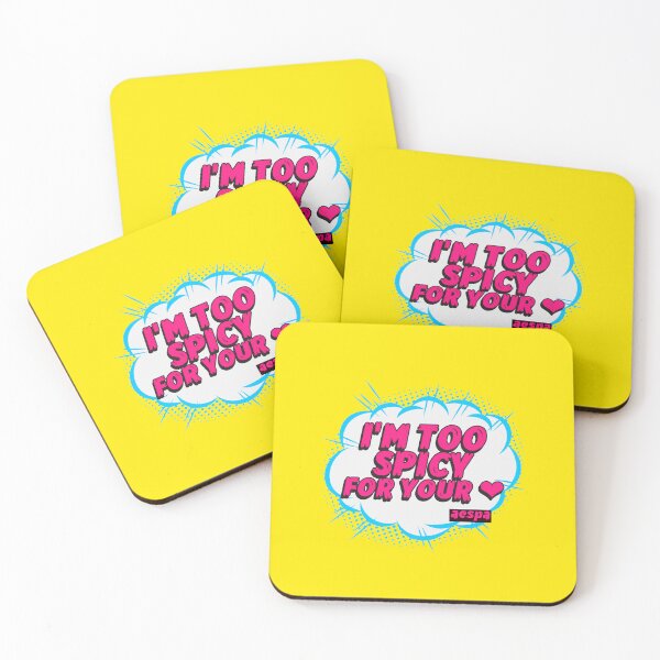 Item preview, Aespa - Spice Quote - Too Spicy | Kpop Merch for Fans | Gift for MY designed and sold by Wishful Thinking.