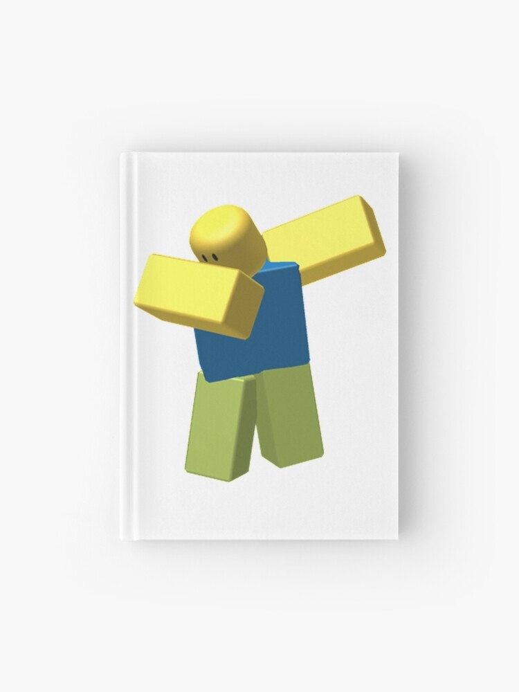 Roblox Dab Hardcover Journal By Jarudewoodstorm Redbubble - roblox used to have comic sans the text of all oof