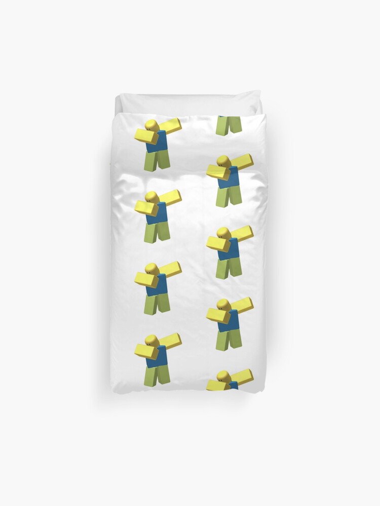 Roblox Dab Duvet Cover By Jarudewoodstorm Redbubble - dc pants roblox