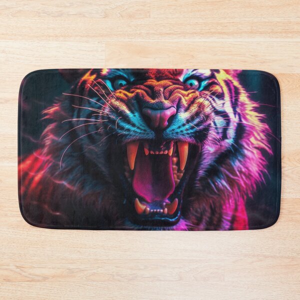 Item preview,  Jaguar Bear Lion Tiger Futuristic Neon Collection designed and sold by BrandonArtWorld.