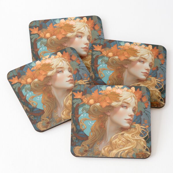 Item preview, Alphonse Mucha style designed and sold by AestheticsArt81.