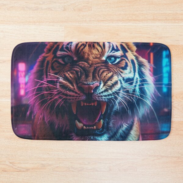 Item preview,  Jaguar Bear Lion Tiger Futuristic Neon Collection designed and sold by BrandonArtWorld.
