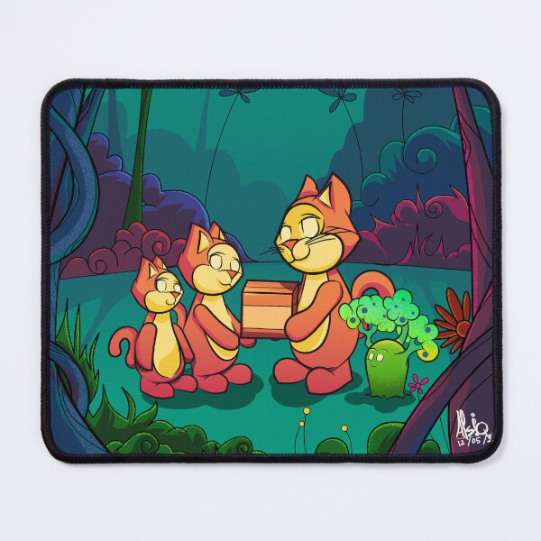 Item preview, Cat Cartoon designed and sold by Alsiq Creativeart.