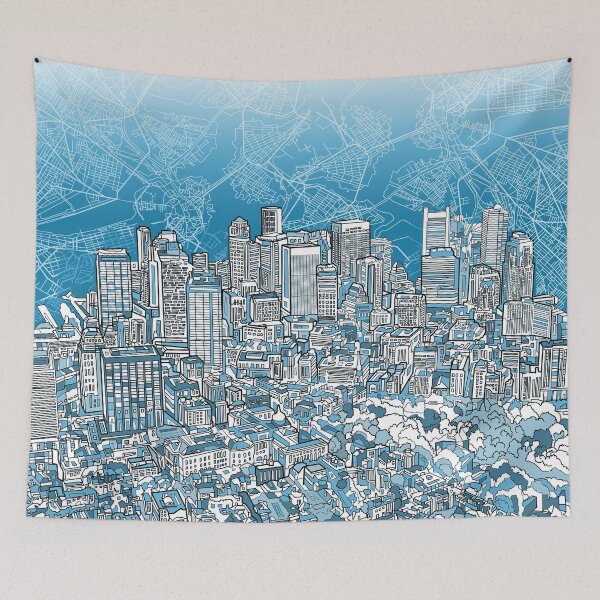 Item preview, boston designed and sold by BekimART.