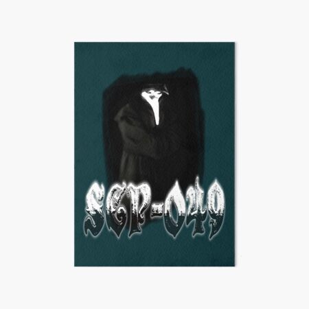 SCP-096 (The Shy Guy) Classic Popular Premium Art Board Print for Sale by  MasukBoss