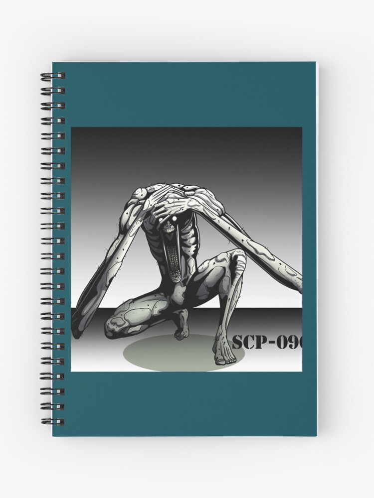 SCP 096 - Notebook - College-ruled notebook for scp foundation