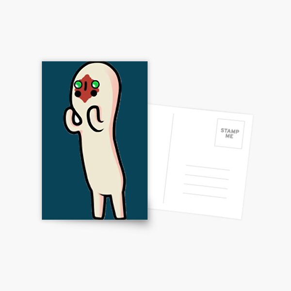 SCP-173 Chibi Postcard for Sale by Foxcada