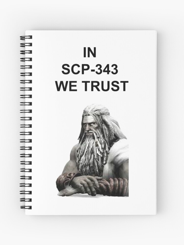 Scp 035 Spiral Notebooks for Sale