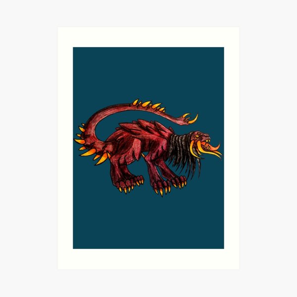 SCP-173 sombrero Art Print for Sale by StandleyCorin