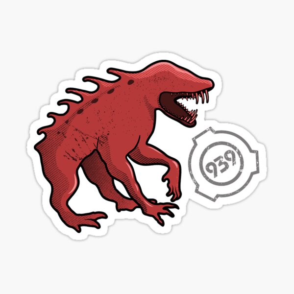 Plush SCP-939 sticker Sticker for Sale by AgentKulu