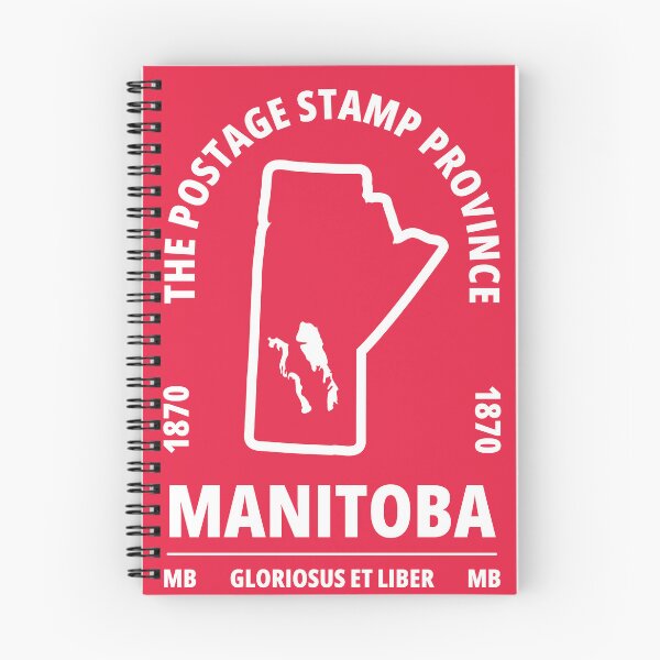 Item preview, Manitoba Canada Province Map - The Postage Stamp Province - GLORIOSUS ET LIBER designed and sold by Ranggasme.