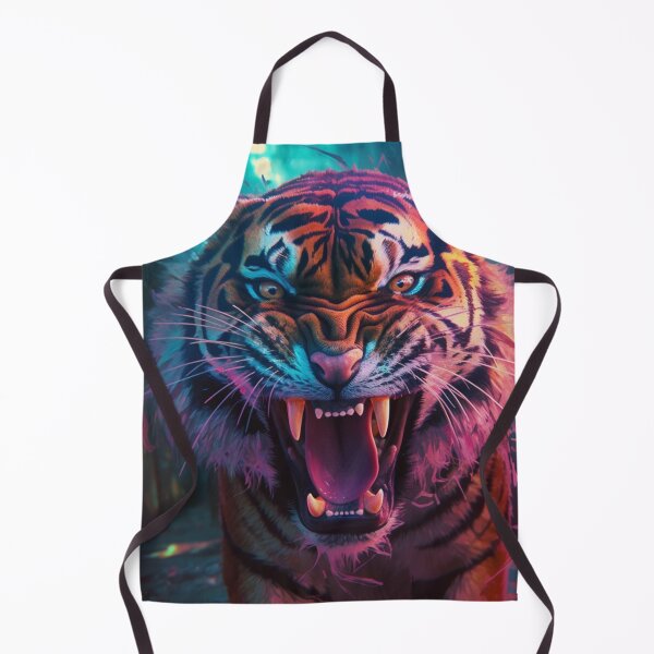 Artikelvorschau, Jaguar Bear Lion Tiger Futuristic Neon Collection entworfen und verkauft von BrandonArtWorld.