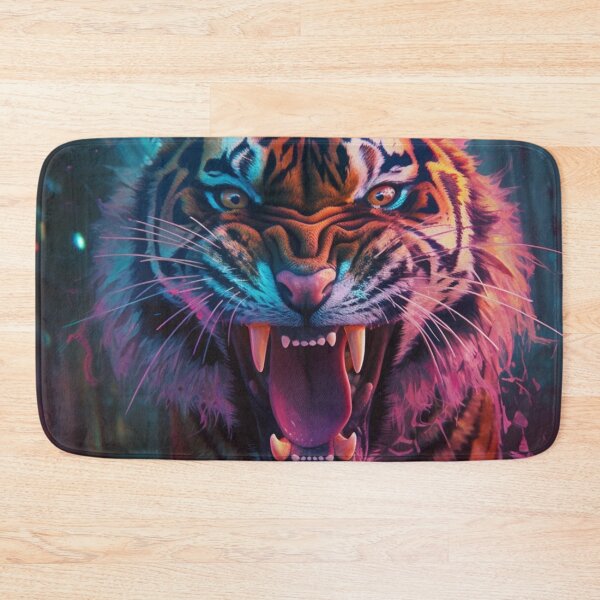Item preview,  Jaguar Bear Lion Tiger Futuristic Neon Collection designed and sold by BrandonArtWorld.