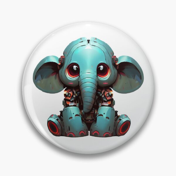 Item preview, Robo-Elephant! designed and sold by kukamatsu.